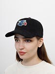 Бейсболка MITCHELL NESS арт. HLUX4800-CHOYYPPPBLCK Charlotte Hornets NBA (черный)